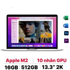 Apple MacBook Pro 13 M2 2022 16GB 512GB I Chính hãng Apple Việt Nam main image