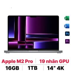 MacBook Pro 14 inch M2 Pro 2023 (12 CPU - 19 GPU 16GB 1TB 2023) main image