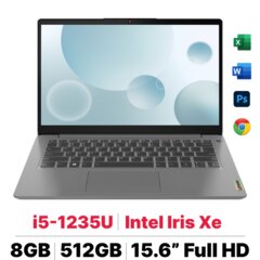 Laptop Lenovo Ideapad 3 15IAU7 82RK001PVN main image