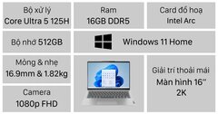 Laptop Lenovo Ideapad Slim 5 16IMH9 83DC001RVN main image