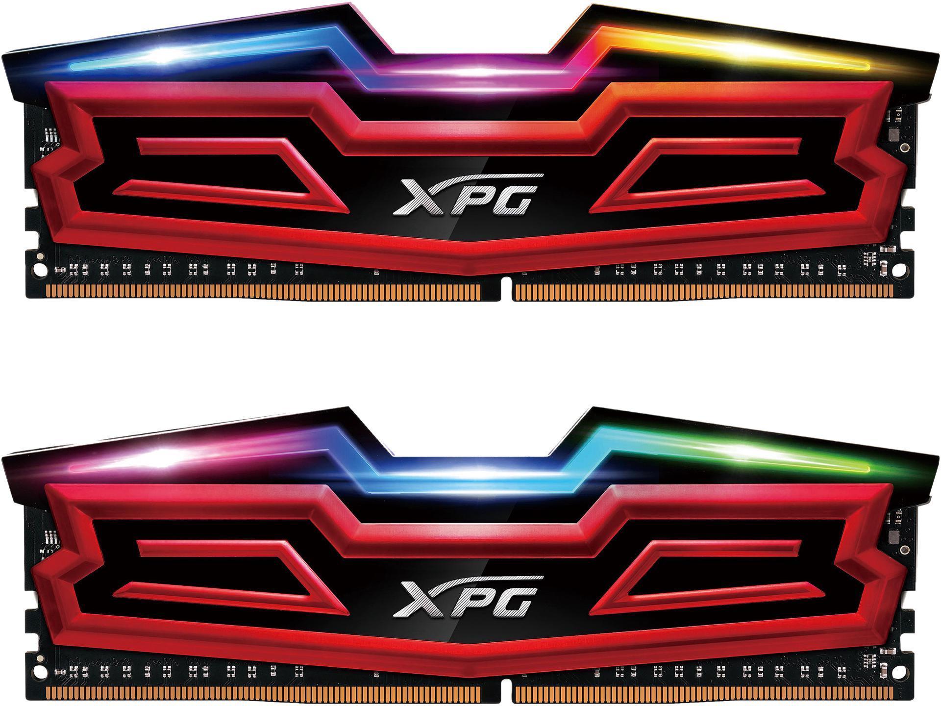 RAM ADATA XPG SPECTRIX D40 16GB (2x8) DDR4-3200 CL16 (AX4U320038G16-DRS) slide image 0