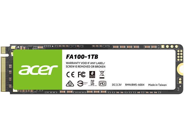 Ổ cứng SSD Acer FA100 1TB M.2-2280 PCIe 3.0 X4 NVME slide image 0