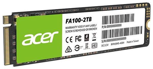 Ổ cứng SSD Acer FA100 2TB M.2-2280 PCIe 3.0 X4 NVME slide image 0
