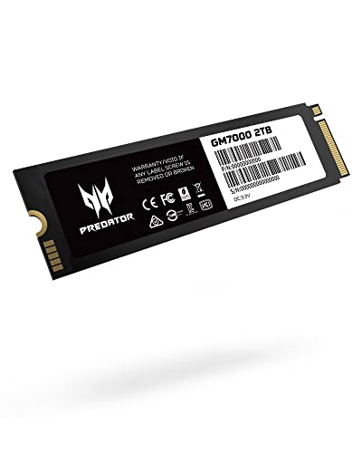 Ổ cứng SSD Acer Predator GM7000 2TB M.2-2280 PCIe 4.0 X4 NVME slide image 0