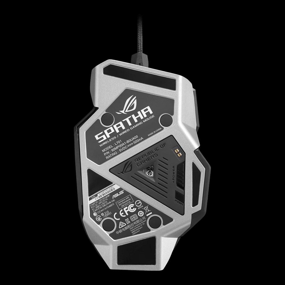 Chuột máy tính Asus ROG Spatha không dây Laser slide image 5