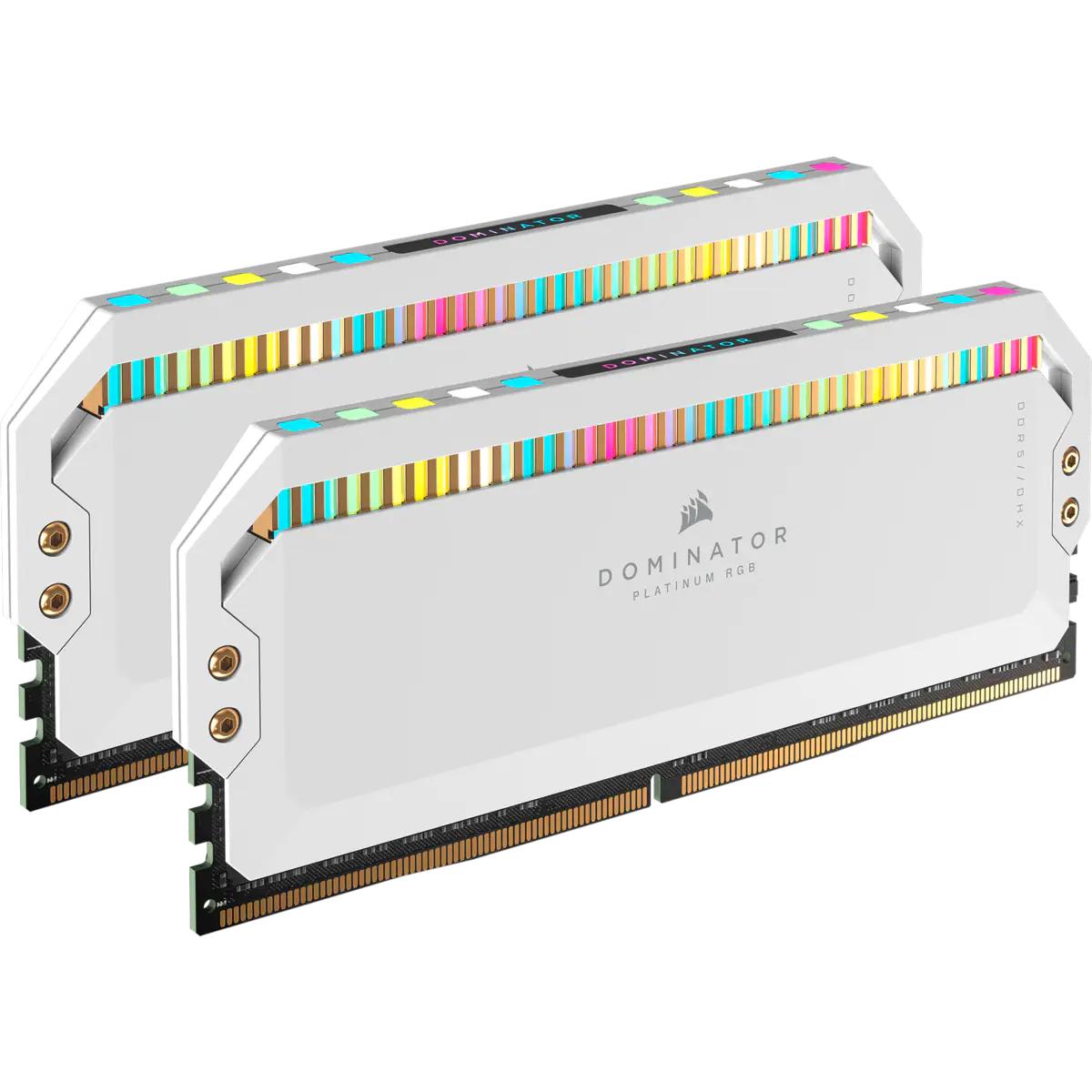 RAM Corsair Dominator Platinum RGB 64GB (2x32) DDR5-5600 CL40 (CMT64GX5M2B5600C40W) slide image 0