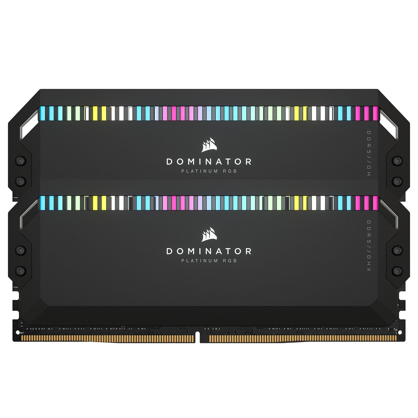 RAM Corsair Dominator Platinum RGB 64GB (2x32) DDR5-6000 CL40 (CMT64GX5M2B6000C40) slide image 1