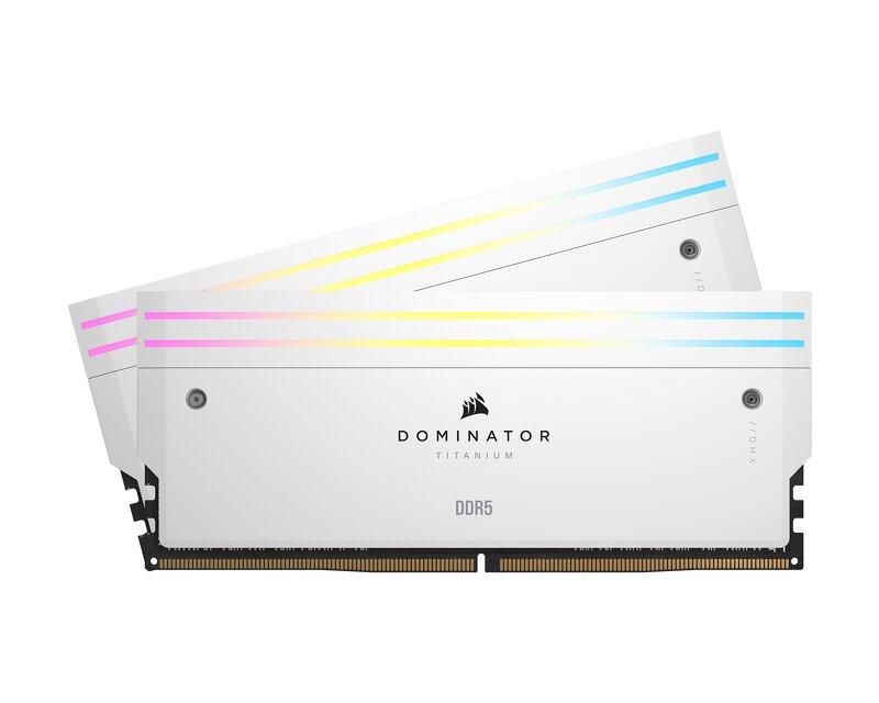 RAM Corsair Dominator Titanium 32GB (2x16) DDR5-6400 CL32 (CMP32GX5M2B6400C32W) slide image 0