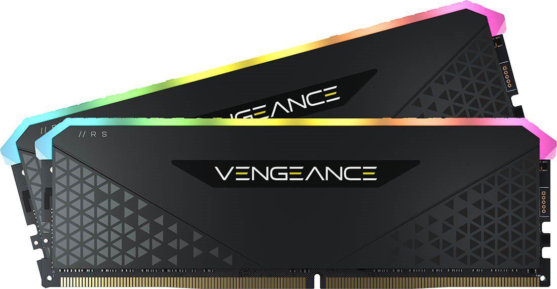 RAM Corsair Vengeance RGB RS 64GB (2x32) DDR4-3200 CL16 (CMG64GX4M2E3200C16) slide image 0