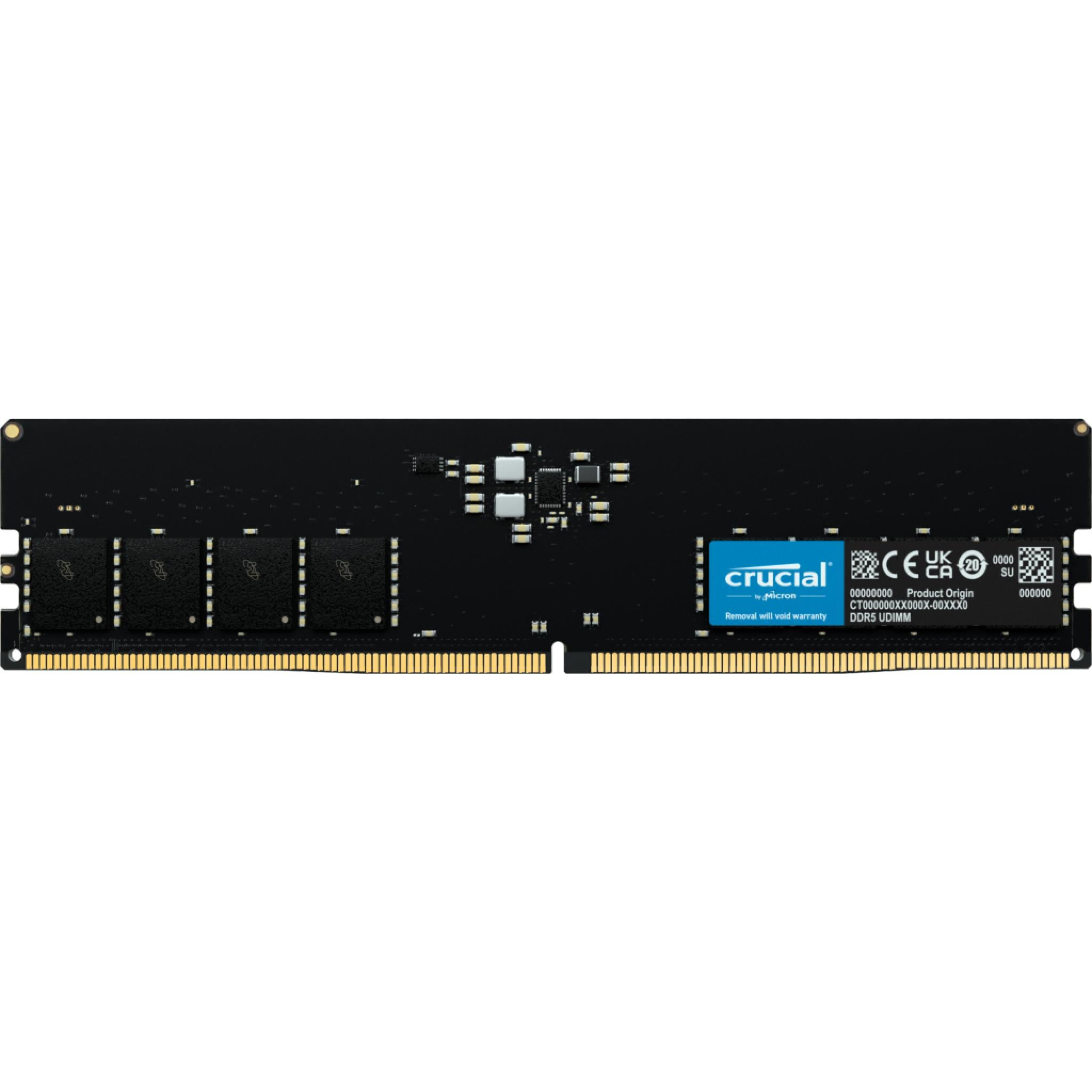 RAM Crucial CT32G48C40U5 32GB (1x32) DDR5-4800 CL40 (CT32G48C40U5) slide image 0