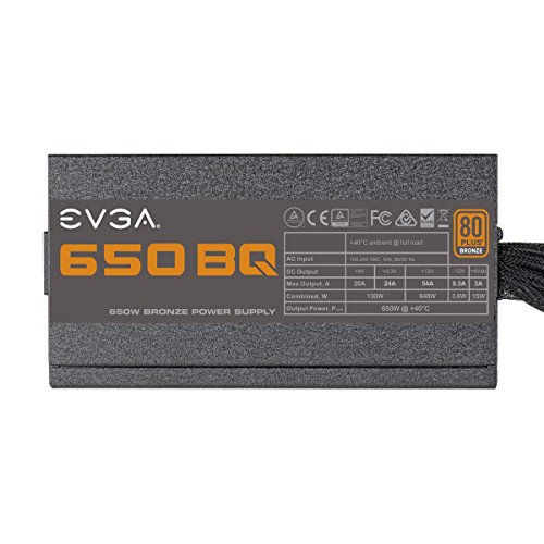 Nguồn máy tính EVGA 650 BQ 650W 80+ Bronze ATX slide image 4