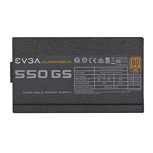 Nguồn máy tính EVGA SuperNOVA 550 GS 550W 80+ Gold ATX slide image 2