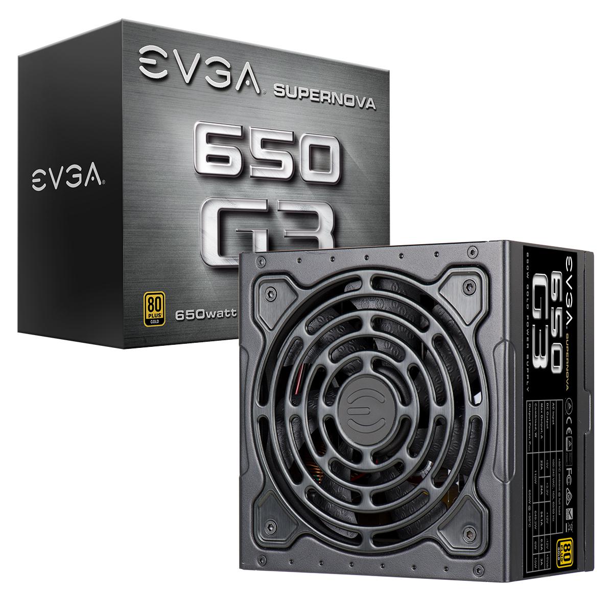 Nguồn máy tính EVGA SuperNOVA 650 G3 650W 80+ Gold ATX slide image 4