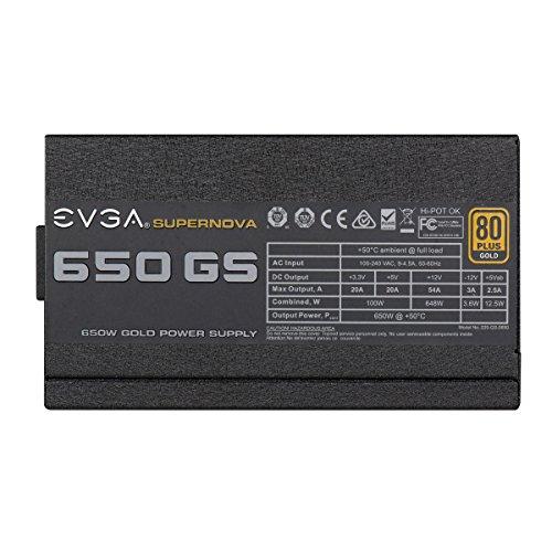 Nguồn máy tính EVGA SuperNOVA 650 GS 650W 80+ Gold ATX slide image 2
