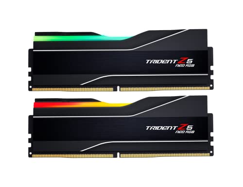 RAM G.Skill Trident Z5 Neo RGB 48GB (2x24) DDR5-5600 CL40 (F5-5600J4040D24GX2-TZ5NR) slide image 0