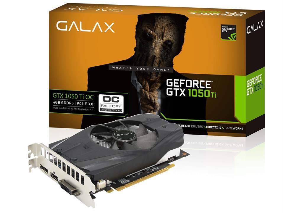 Card đồ họa GALAX OC GeForce GTX 1050 Ti 4GB slide image 0