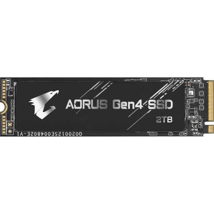 Ổ cứng SSD Gigabyte AORUS Gen4 2TB M.2-2280 PCIe 4.0 X4 NVME slide image 0