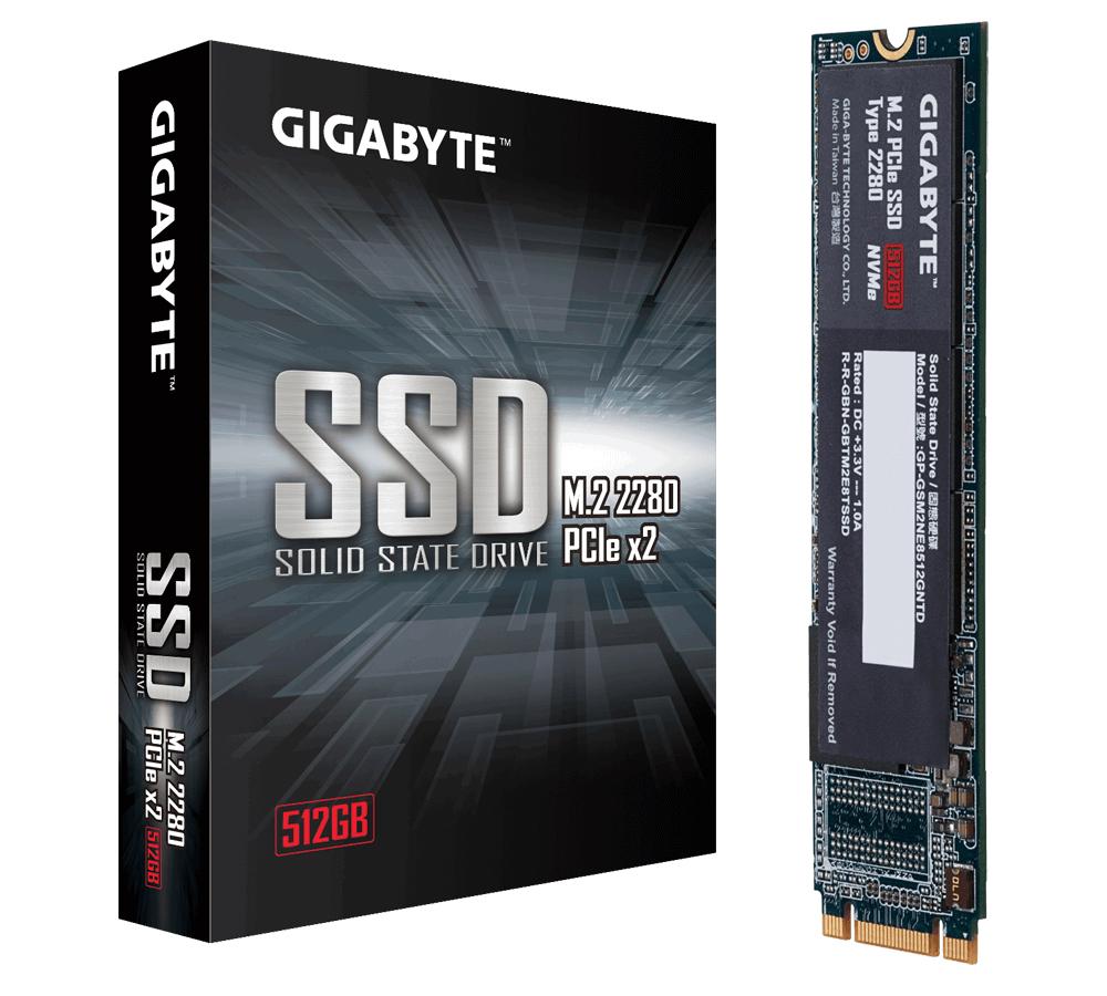Ổ cứng SSD Gigabyte GP-GSM2NE8512GNTD 512GB M.2-2280 PCIe 3.0 X2 NVME slide image 1