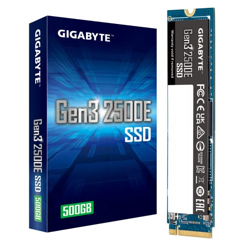 Ổ cứng SSD Gigabyte Gen3 2500E 500GB M.2-2280 PCIe 3.0 X4 NVME slide image 4