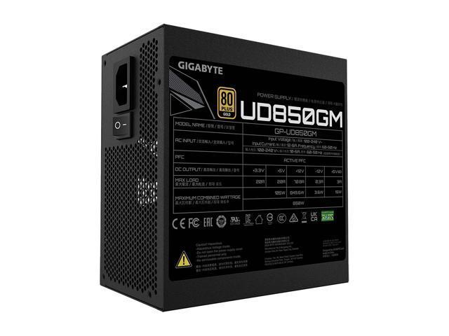 Nguồn máy tính Gigabyte UD850GM 850W 80+ Gold ATX slide image 2