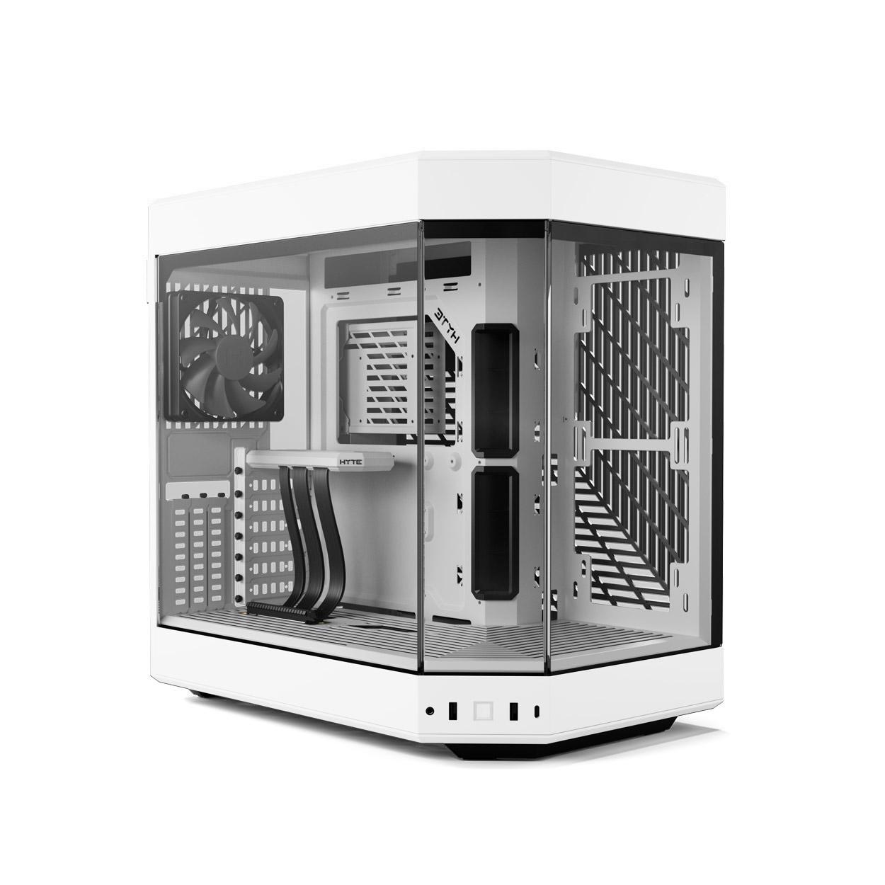 Vỏ case HYTE Y60 Snow White ATX Mid Tower slide image 0