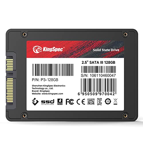 Ổ cứng SSD KingSpec P3 128GB 2.5" slide image 0