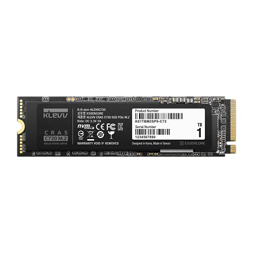 Ổ cứng SSD Klevv CRAS C720 1TB M.2-2280 PCIe 3.0 X4 NVME slide image 0