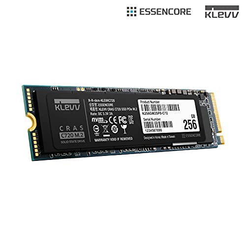 Ổ cứng SSD Klevv CRAS C720 256GB M.2-2280 PCIe 3.0 X4 NVME slide image 1