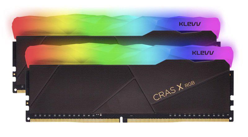 RAM Klevv CRAS X RGB 16GB (2x8) DDR4-3200 CL16 (KD48GU880-32A160X) slide image 0