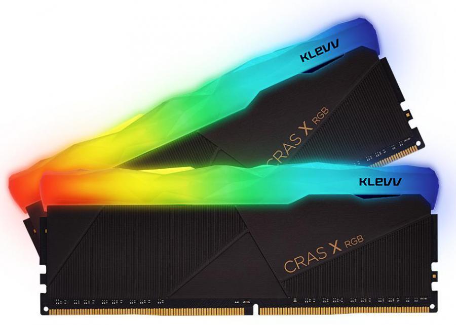 RAM Klevv CRAS X RGB 32GB (2x16) DDR4-3200 CL16 (KD4AGU880-32A160X) slide image 0
