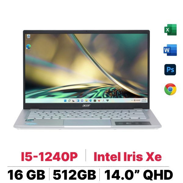 Laptop Acer Swift 3 SF314-512-56QN NX.K0FSV.002 slide image 0