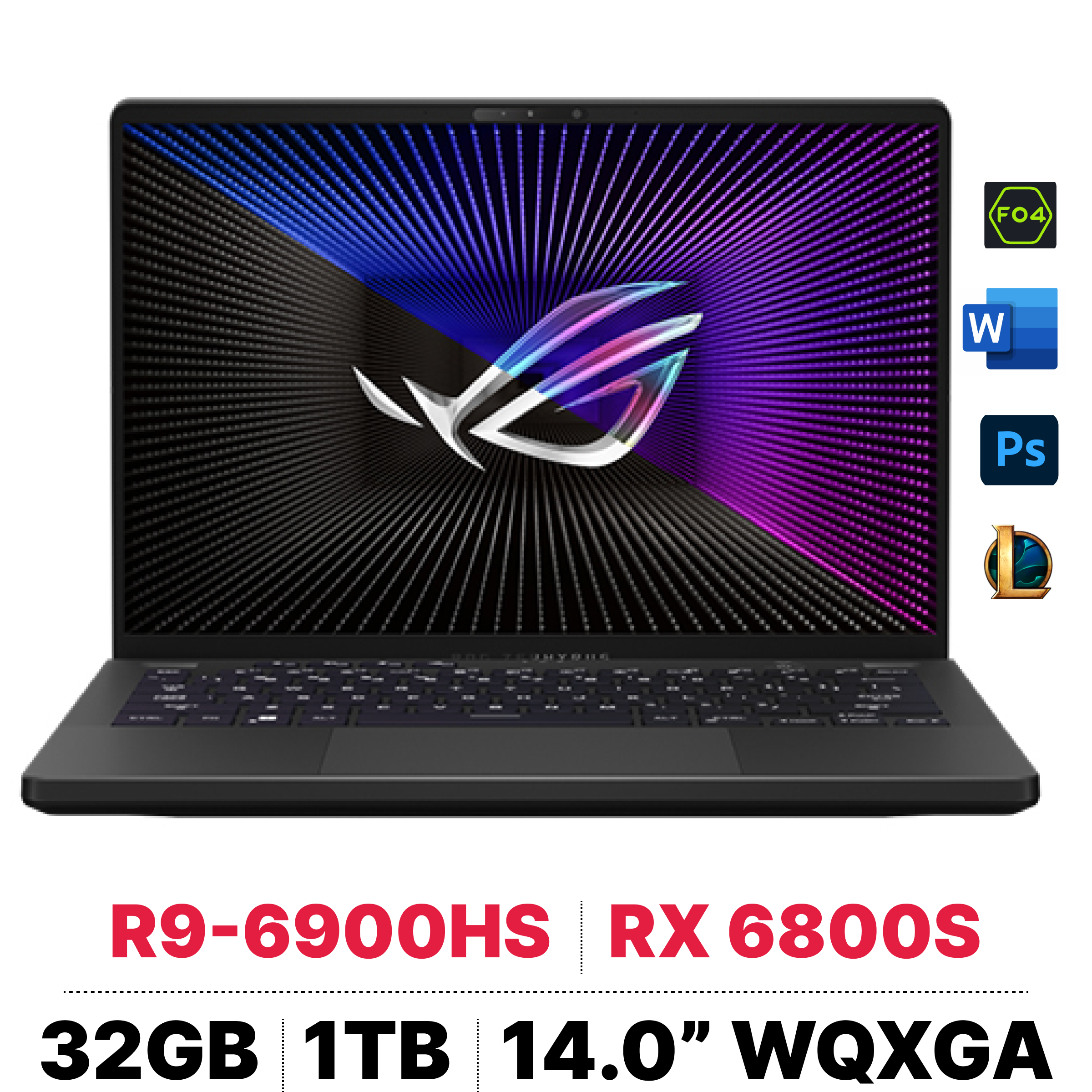 Laptop Asus Gaming ROG Zephyrus G14 GA402RK-L8072W slide image 0