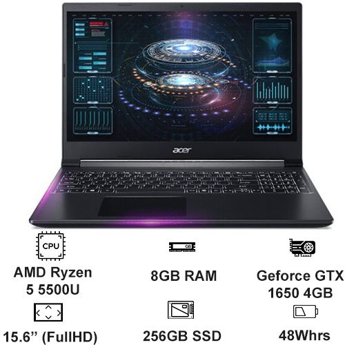 Laptop Gaming Acer Aspire 7 A715-42G-R4XX NH.QAYSV.008 slide image 7