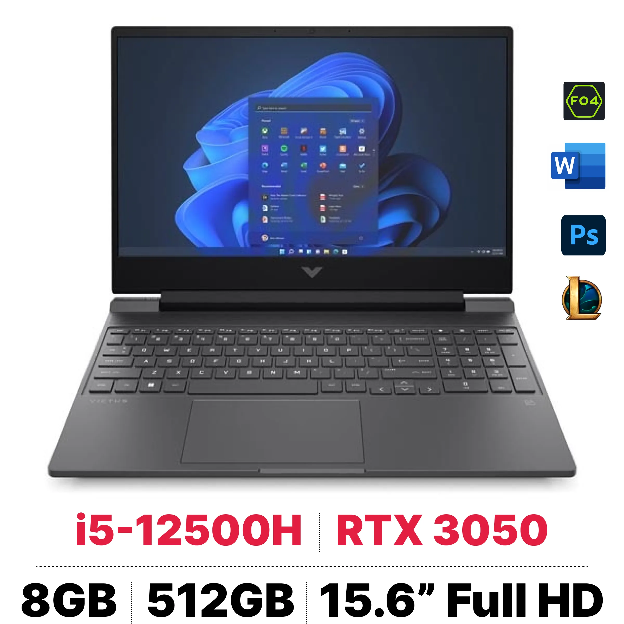 Laptop HP Gaming Victus 15-FA0115TX 7C0X1PA slide image 0