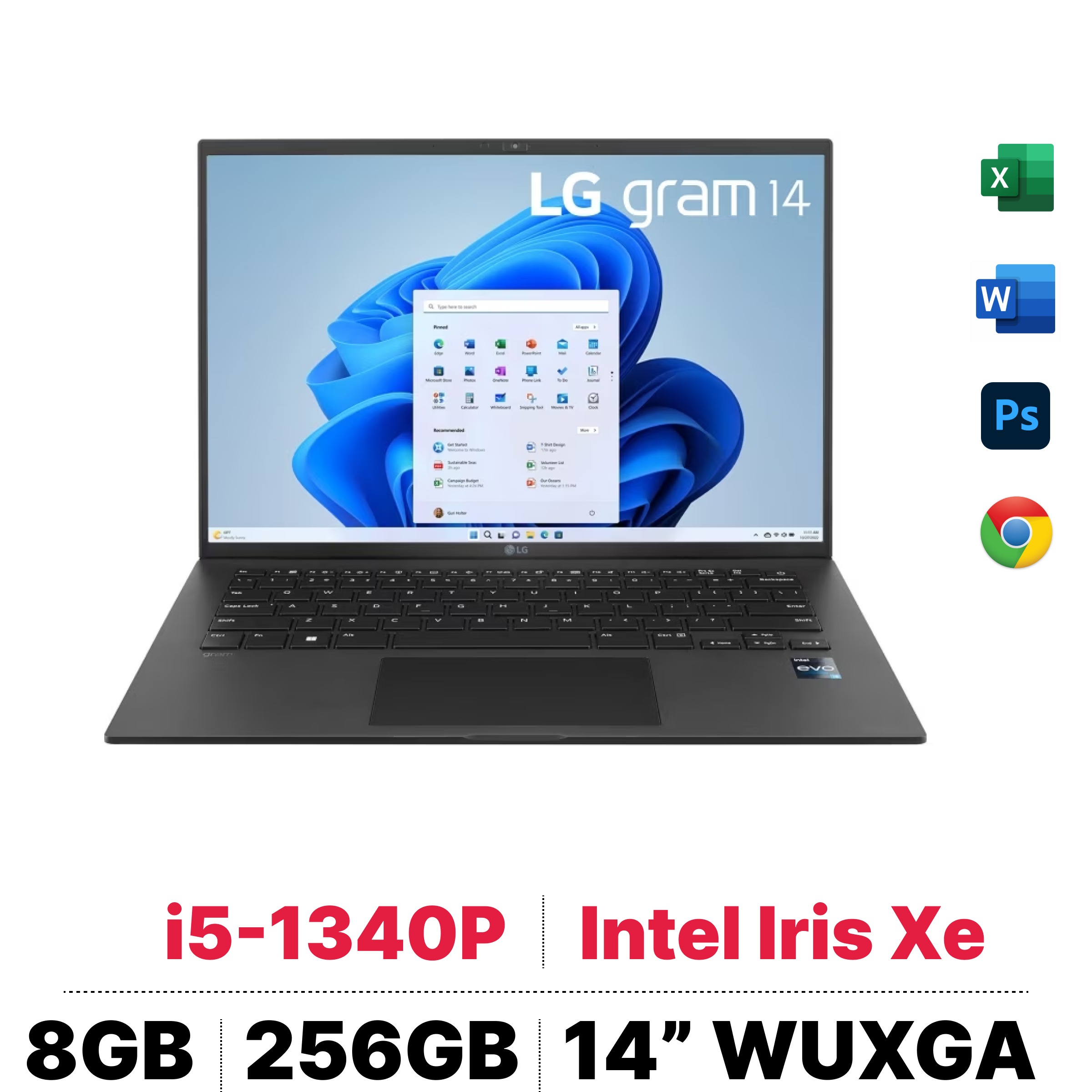 Laptop LG GRAM 2023 14ZD90R-G.AX52A5 slide image 0