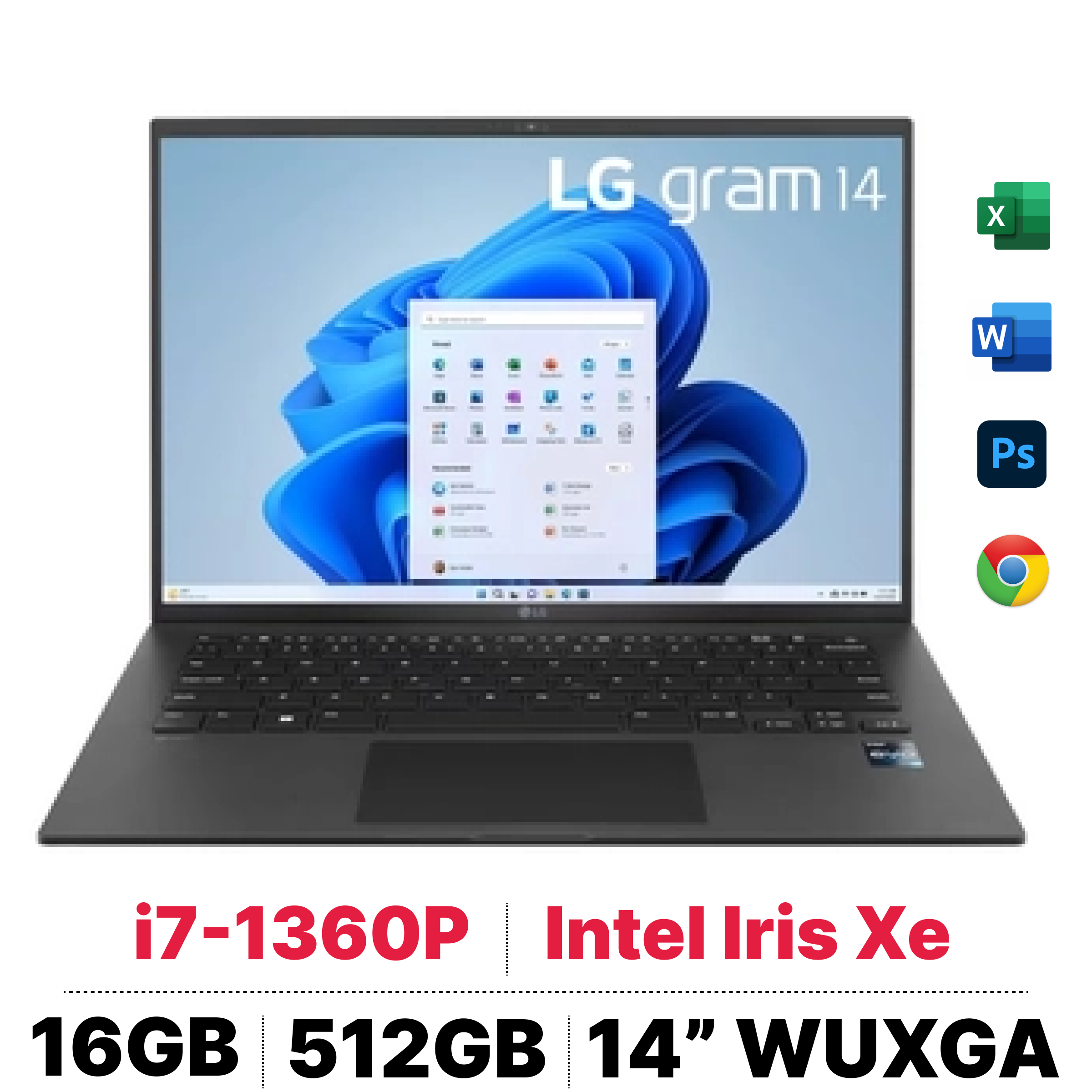 Laptop LG Gram 2023 14Z90R-G.AH75A5 slide image 0