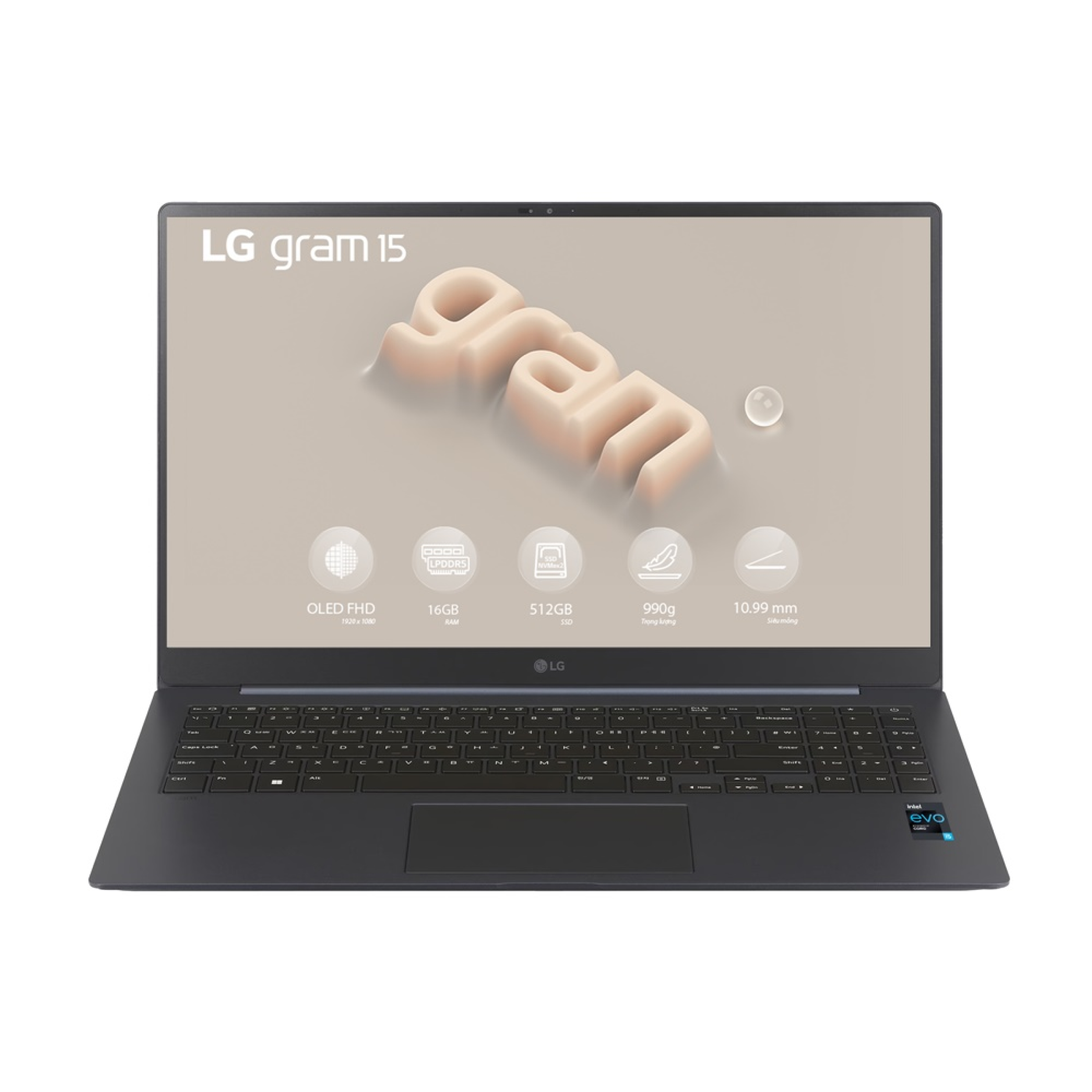 Laptop LG Gram 2023 15Z90RT-G.AH55A5 slide image 1