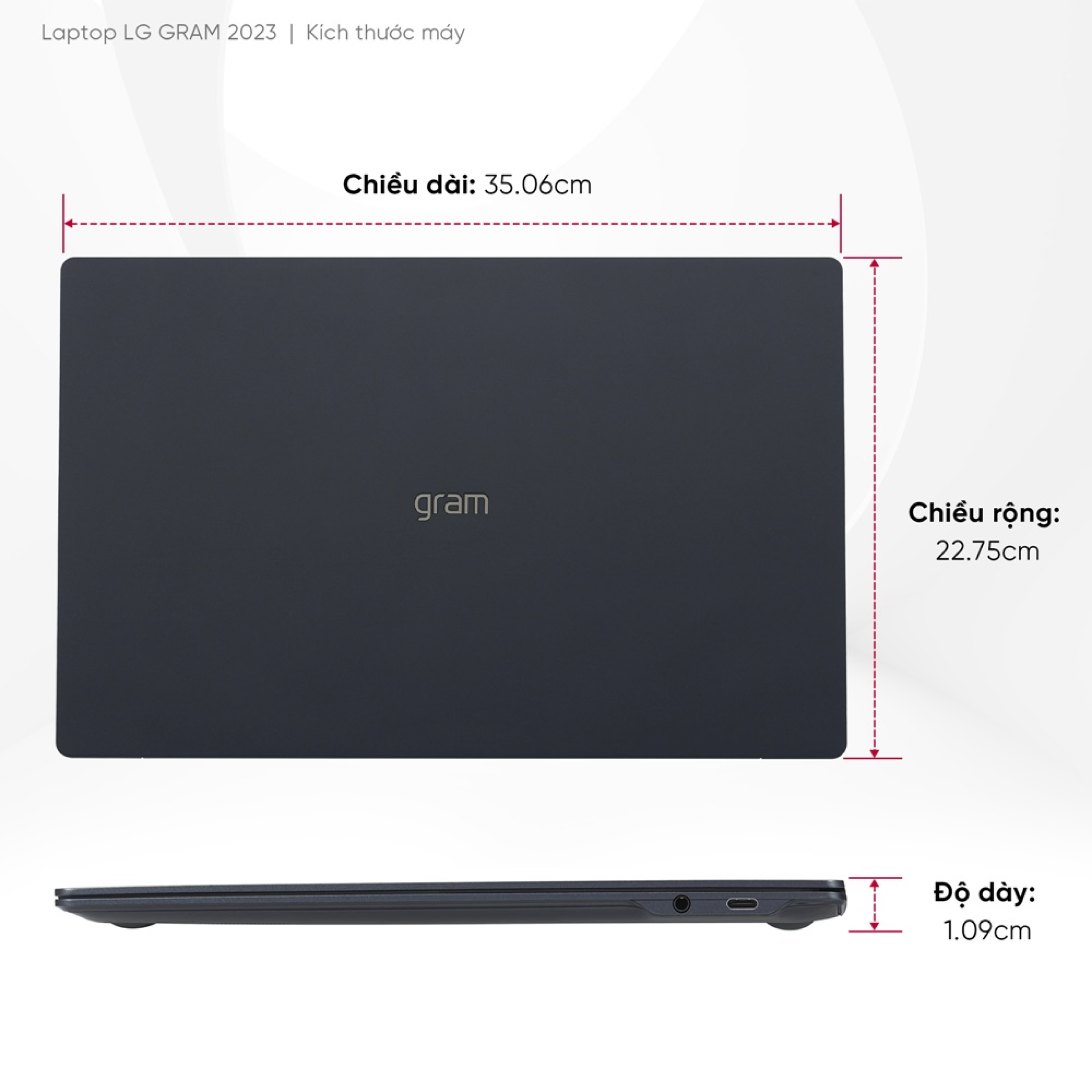 Laptop LG Gram 2023 15Z90RT-G.AH55A5 slide image 4