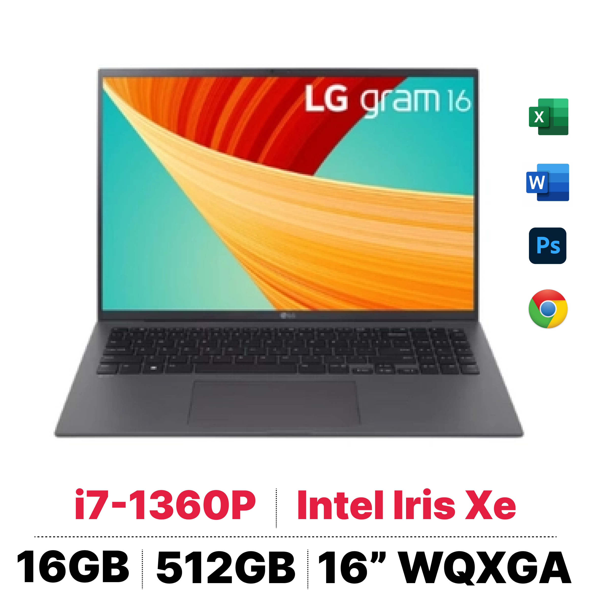 Laptop LG Gram 2023 16Z90R-G.AH76A5 slide image 0