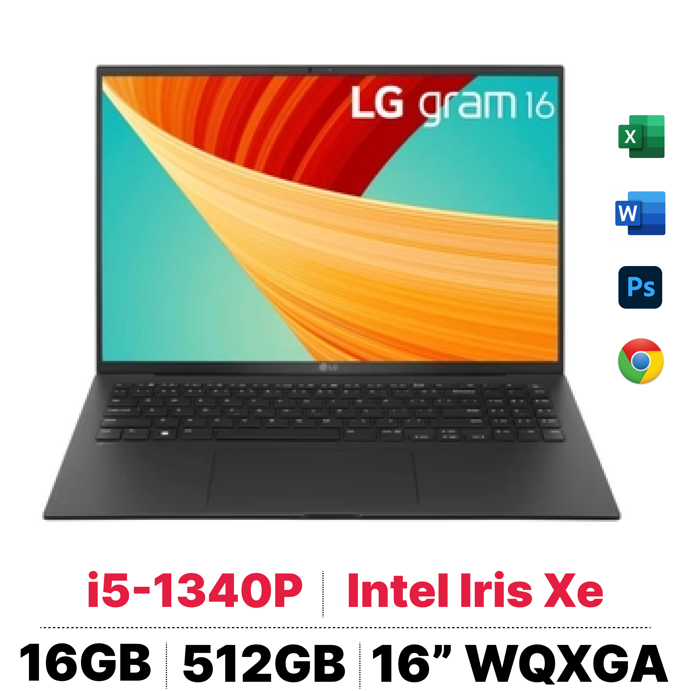 Laptop LG Gram 2023 16ZD90R-G.AX55A5 slide image 0