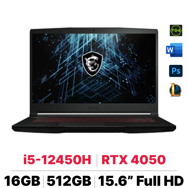 Laptop MSI Gaming Thin GF63 12VE-454VN slide image 0
