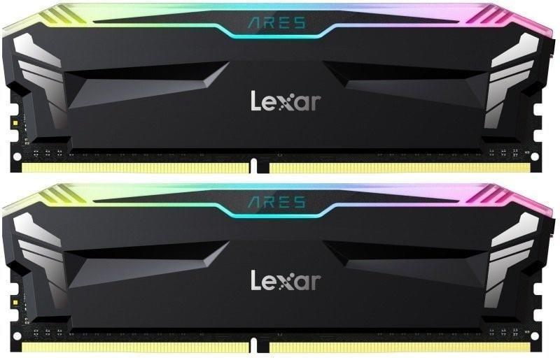 RAM Lexar Ares RGB 16GB (2x8) DDR4-3600 CL18 (LD4BU008G-R3600GDLA) slide image 0