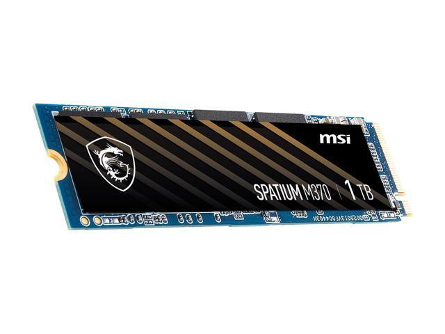 Ổ cứng SSD MSI SPATIUM M370 1TB M.2-2280 PCIe 3.0 X4 NVME slide image 2