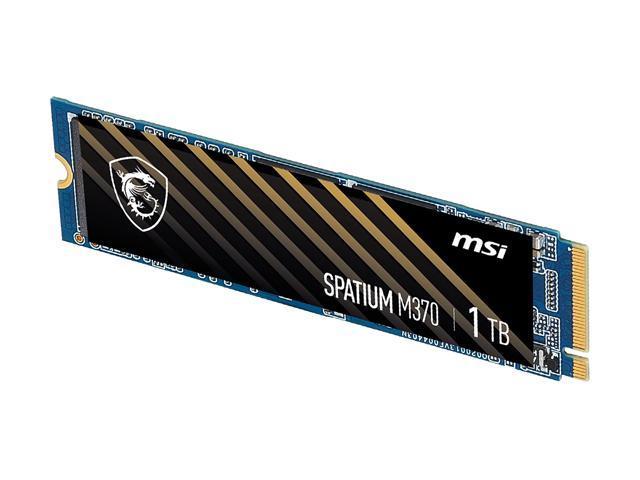 Ổ cứng SSD MSI SPATIUM M370 1TB M.2-2280 PCIe 3.0 X4 NVME slide image 3