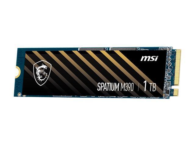 Ổ cứng SSD MSI SPATIUM M390 1TB M.2-2280 PCIe 3.0 X4 NVME slide image 2