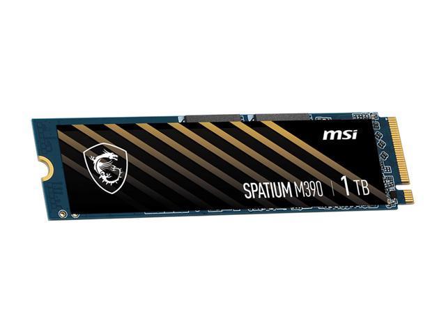 Ổ cứng SSD MSI SPATIUM M390 1TB M.2-2280 PCIe 3.0 X4 NVME slide image 3