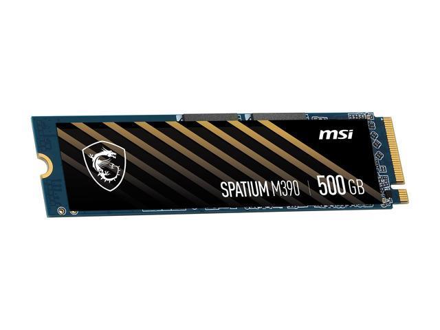 Ổ cứng SSD MSI SPATIUM M390 500GB M.2-2280 PCIe 3.0 X4 NVME slide image 4