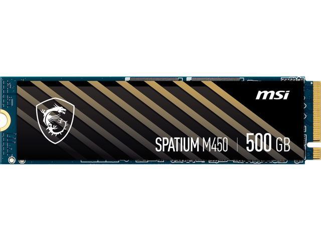 Ổ cứng SSD MSI SPATIUM M450 500GB M.2-2280 PCIe 4.0 X4 NVME slide image 0