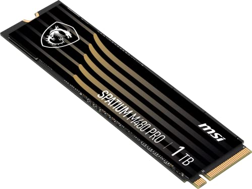 Ổ cứng SSD MSI SPATIUM M480 PRO 1TB M.2-2280 PCIe 4.0 X4 NVME slide image 2