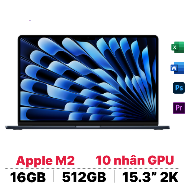 MacBook Air 15 inch M2 2023 16GB 512GB | Chính hãng Apple Việt Nam slide image 0